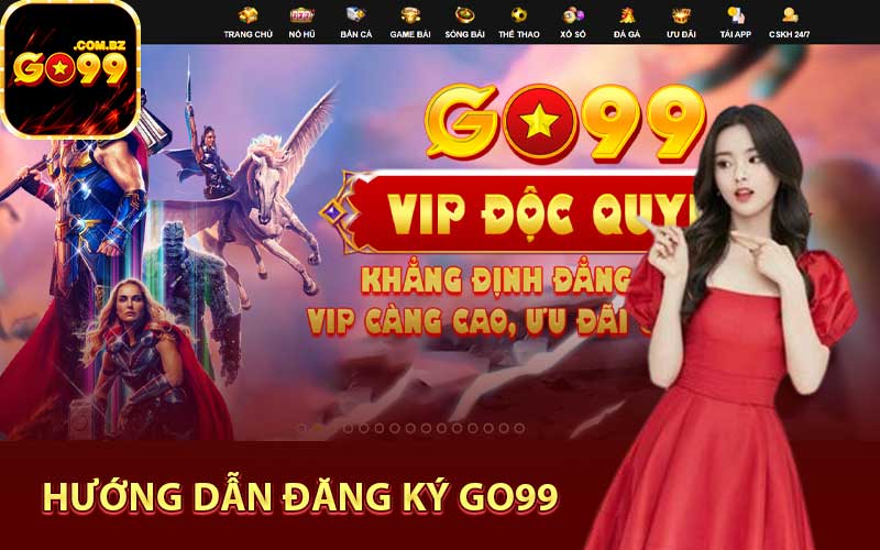 Hướng dẫn đăng ký Go99